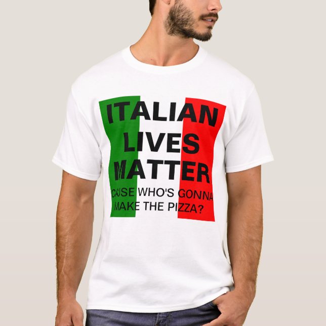 ILM Wer die Pizza machen will T-Shirt (Vorderseite)