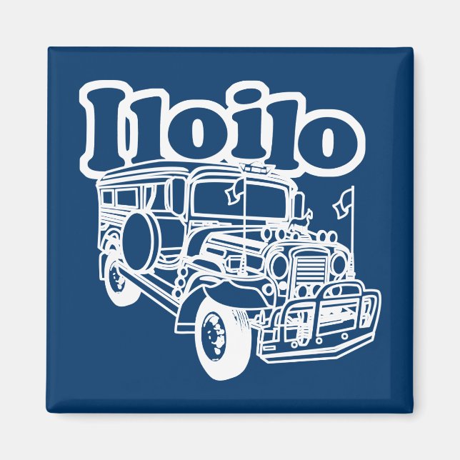 Iloilo Jeepney Magnet (Vorne)