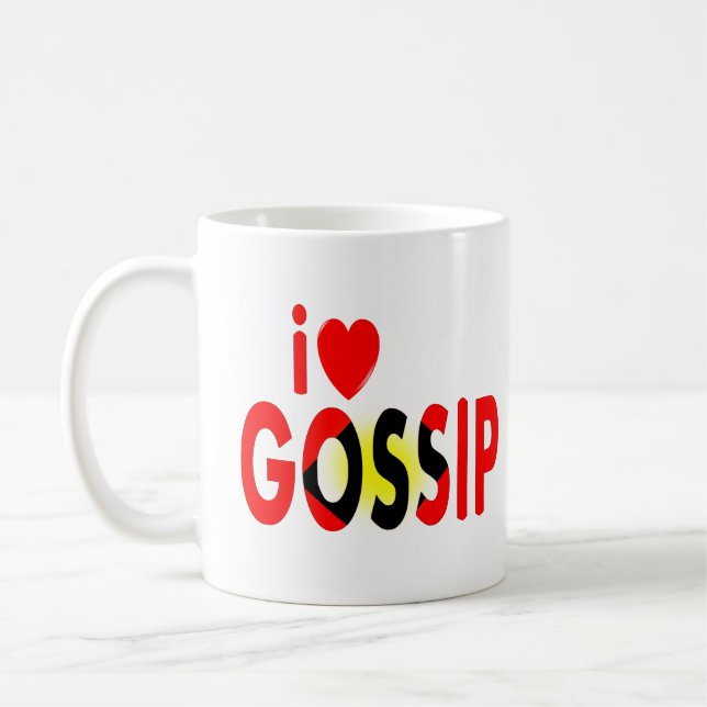 Ilove GOSSIP Kaffeetasse (Links)