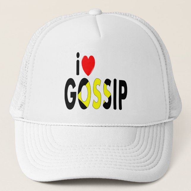 Ilove GOSSIP Truckerkappe (Vorderseite)