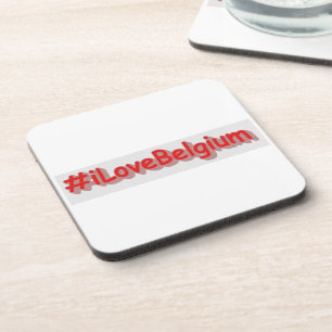 "#iLoveBelgium" Niedliches Design. Jetzt kaufen Getränkeuntersetzer