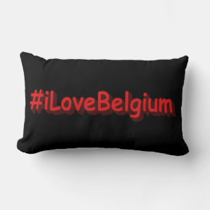 "#iLoveBelgium" Niedliches Design. Jetzt kaufen Lendenkissen