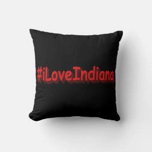 "#iLoveIndiana " Niedliches Design. Jetzt kaufen Kissen