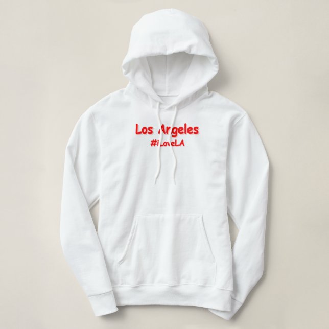 "#iLoveLA" Niedliches Design. Jetzt kaufen Hoodie (Design vorne)
