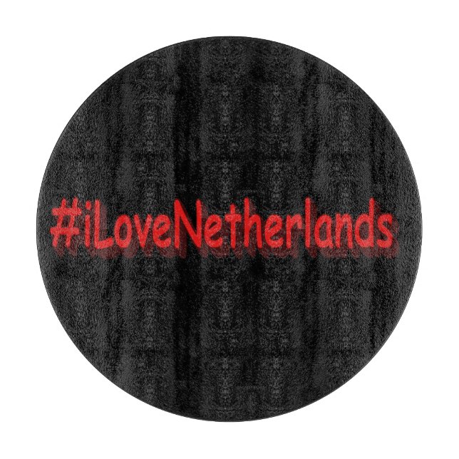 "#iLoveNetherlands" Cute Design. Buy Now Schneidebrett (Vorderseite)