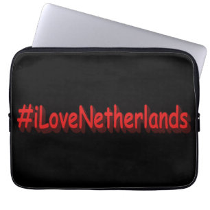 "#iLoveNetherlands" Niedliches Design. Jetzt kaufe Laptopschutzhülle