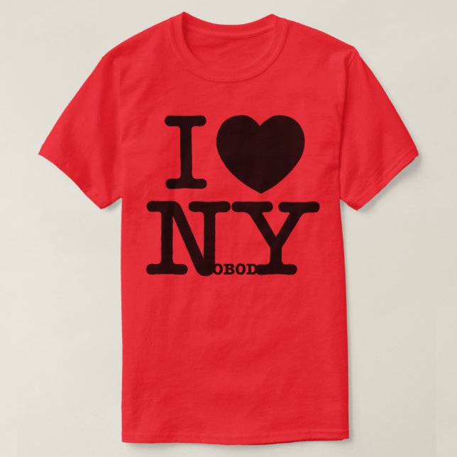 ILoveNiemand T-Shirt (Design vorne)