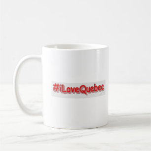 "#iLoveQuebec " Niedliches Design. Jetzt kaufen Kaffeetasse