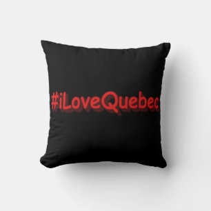 "#iLoveQuebec " Niedliches Design. Jetzt kaufen Kissen