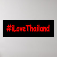 "#iLoveThailand" Niedliches Design. Jetzt kaufen