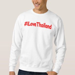 "#iLoveThailand" Niedliches Design. Jetzt kaufen Sweatshirt