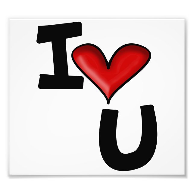 Iloveu Fotodruck (Vorne)
