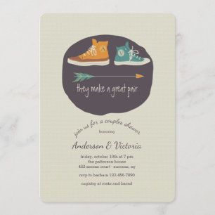 Ils Font Une Grande Invitation De Douche De Paire