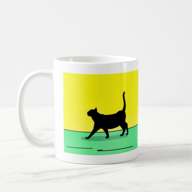 'Ils ne nous quittent jamais' 11oz tasse de café (Gauche)