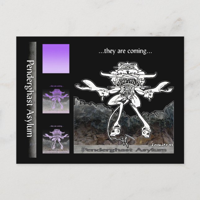 Ils Vient Carte Postale (Devant)