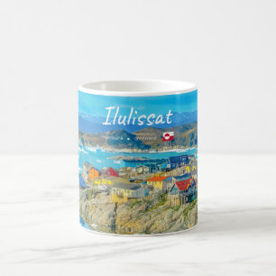 Ilulissat, Grönland - Eisbergstadt Klein Kaffeetasse