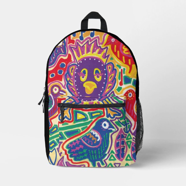 Ilustración de Mola1 Bedruckter Rucksack (Vorderseite)