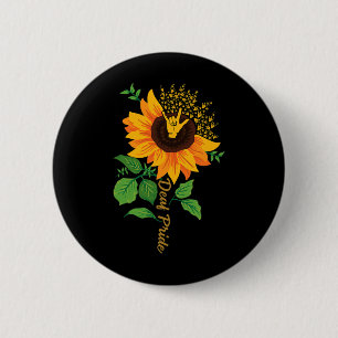 ILY ASL Hand Gesture Deaf Hörverlust Bewusstsein Button