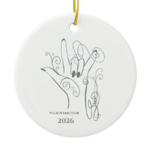 ILY ASL-Handform-Schmuck - Personalisieren