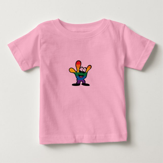 ILY Baby Tutu Bodysuit Baby T-shirt (Vorderseite)