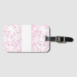 ILY Bloom - Individuelle Name ASL Design Gepäckanhänger