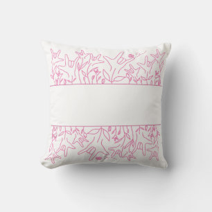 ILY Bloom - Individuelle Name ASL Design Kissen