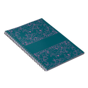 ILY Bloom - Individuelle Name ASL Design Notizblock