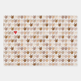 ILY Handfarbe Geschenkpapier Set