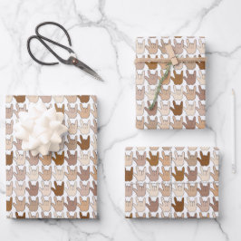 ILY Handfarbe Geschenkpapier Set