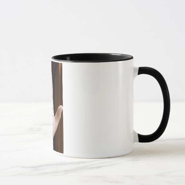 ILY Herzhand Tasse (Rechts)