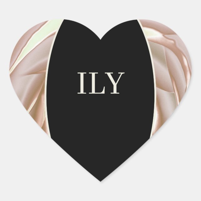ILY Sticker Cream (Vorderseite)