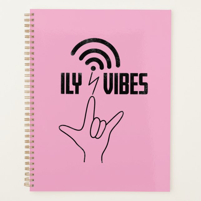 ILY Vibes - ASL Design  (Devant)