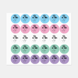 ILY Vibes - ASL Design  Etiketten