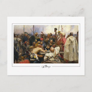 Ilya Repin #21 - Carte postale d'art fin