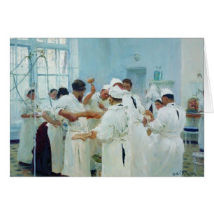 Ilya Repin- le chirurgien dans le théâtre