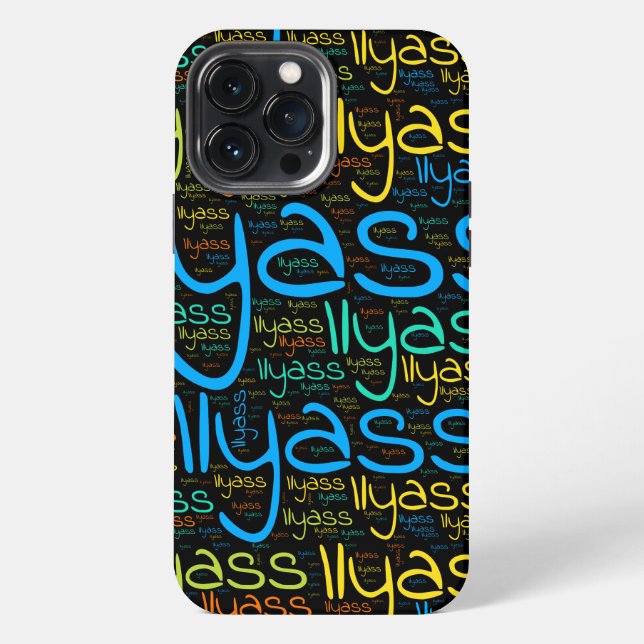 Ilyass iPhone 13 Pro Max Hülle (Rückseite)