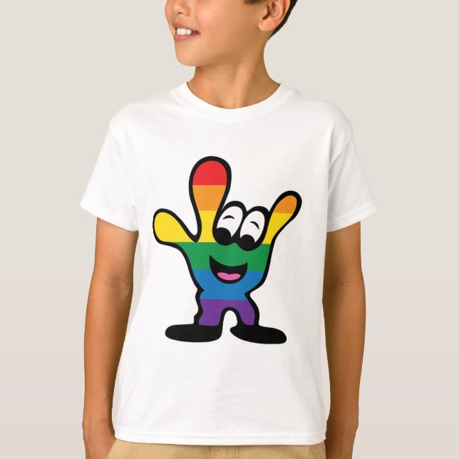 ILYrainbowFinal T-Shirt (Vorderseite)
