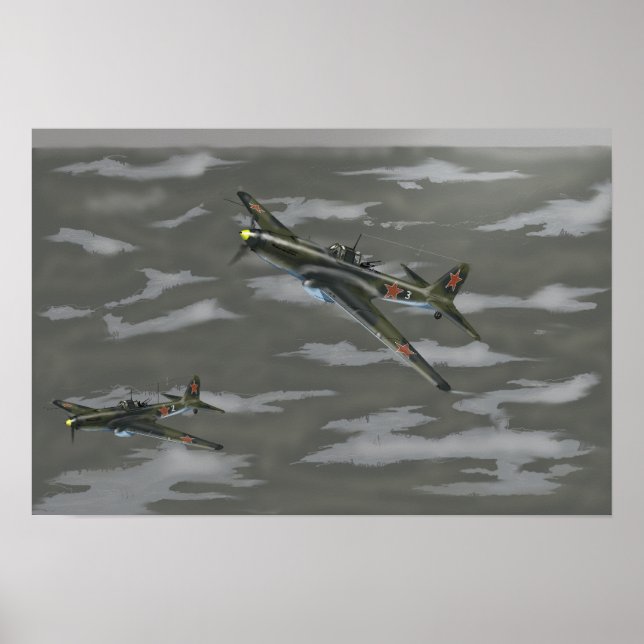 Ilyushin Il-2 'Sturmovik' Poster (Vorne)