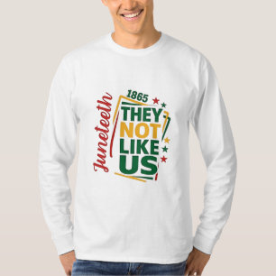 Im 19. Jahrhundert mögen sie die schwarze Geschich T-Shirt