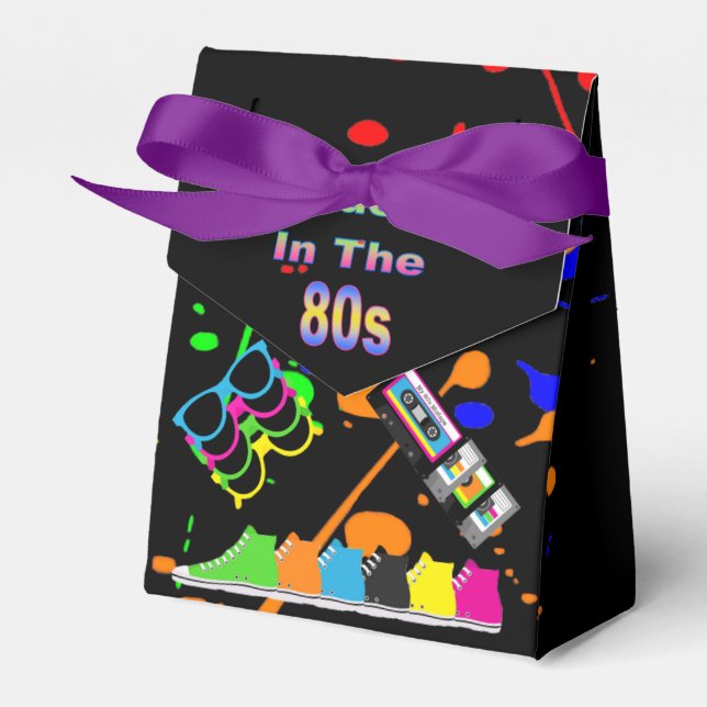 Im 80er stecken geschenkschachtel (Vorderseite)