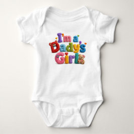 Im a Dady's Girl Color Baby Strampler