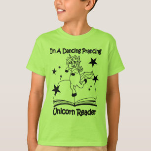 I'm A Dancing Unicorn Reader T-Shirt - BL