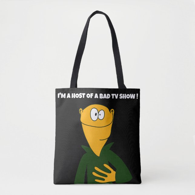 I'm a host of a bad TV show puppet Tasche (Vorderseite)