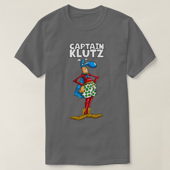 Im a Klutz T-Shirt (Design vorne)
