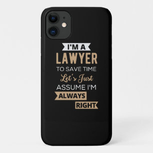 I'm A Lawyer, To Save Time Case-Mate iPhone Hülle
