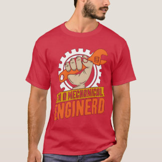 Im A Mechanical Enginerd Car Mechanic Engineer fri T-Shirt