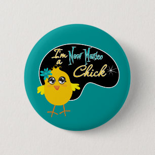 I'm a New Mexico Chick Button