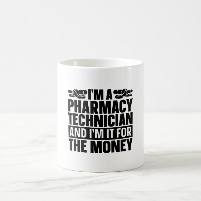 I'm A Pharmacy Technician Tech Pharmacist Medicine Kaffeetasse (Mittel)