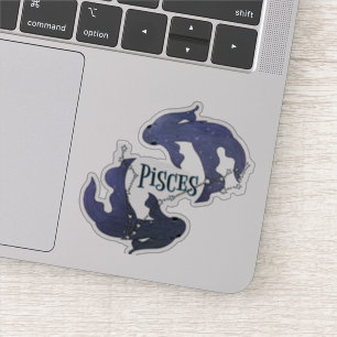 Im A Pisces Zodiac.Trendy Pisces Zodiac Sign Aufkleber