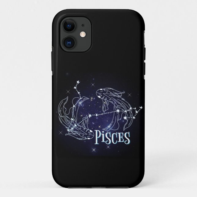 Im A Pisces Zodiac.Trendy Pisces Zodiac Sign Case-Mate iPhone Hülle (Rückseite)